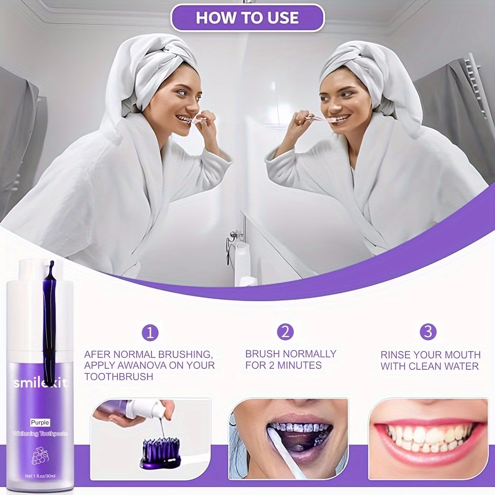 Purple Whitening Toothpaste
